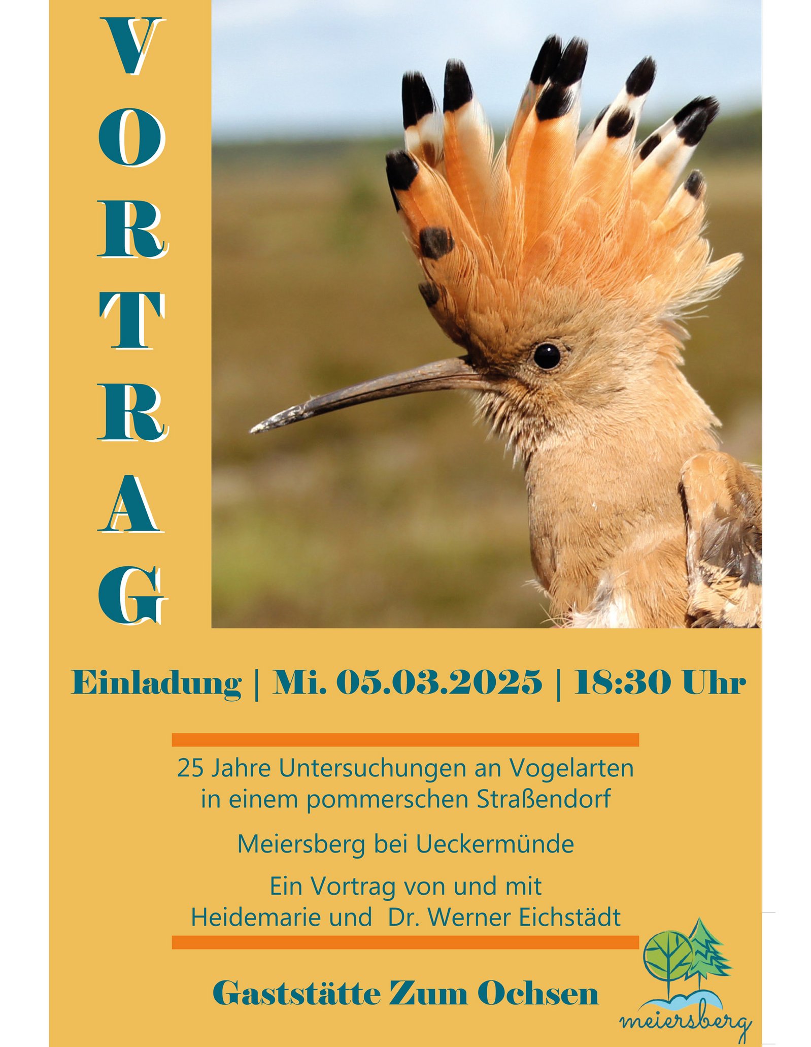 zeigt Veranstaltungsplakat
