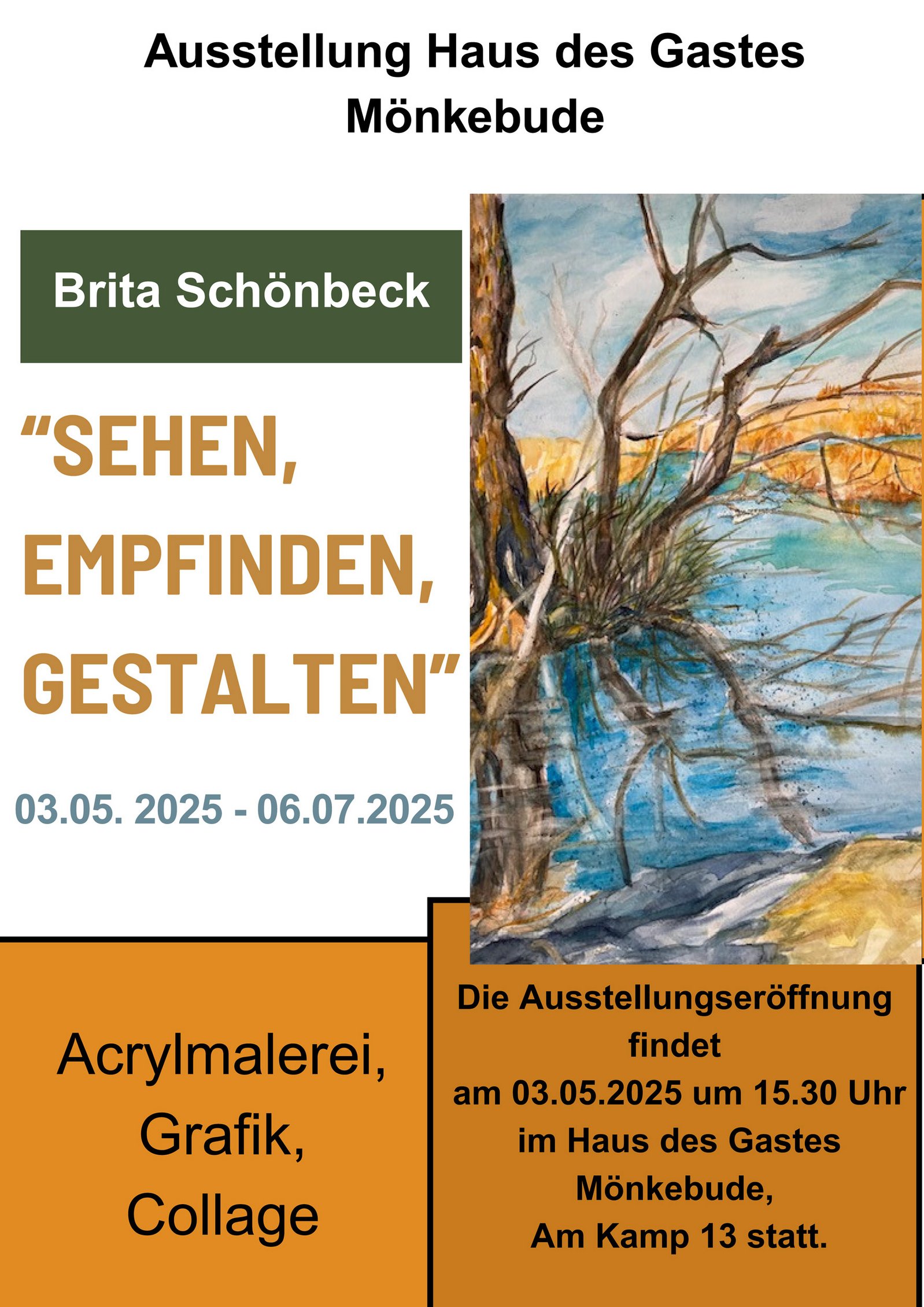 zeigt Veranstaltungsplakat