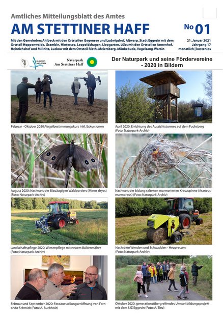 Amtliches Mitteilungsblatt Ausgabe 01/2021