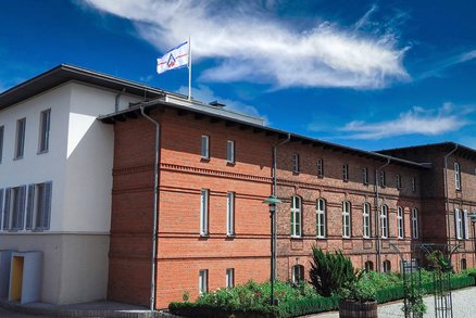 zeigt Verwaltung des Amtes /Rathaus Stadt Eggesin