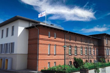 zeigt Verwaltung des Amtes /Rathaus Stadt Eggesin