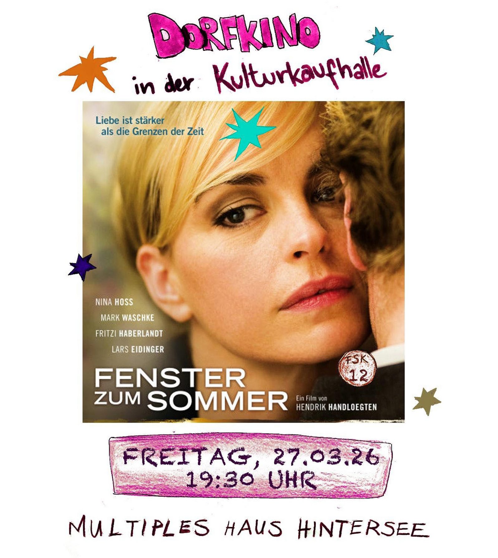 zeigt Veranstaltungsplakat