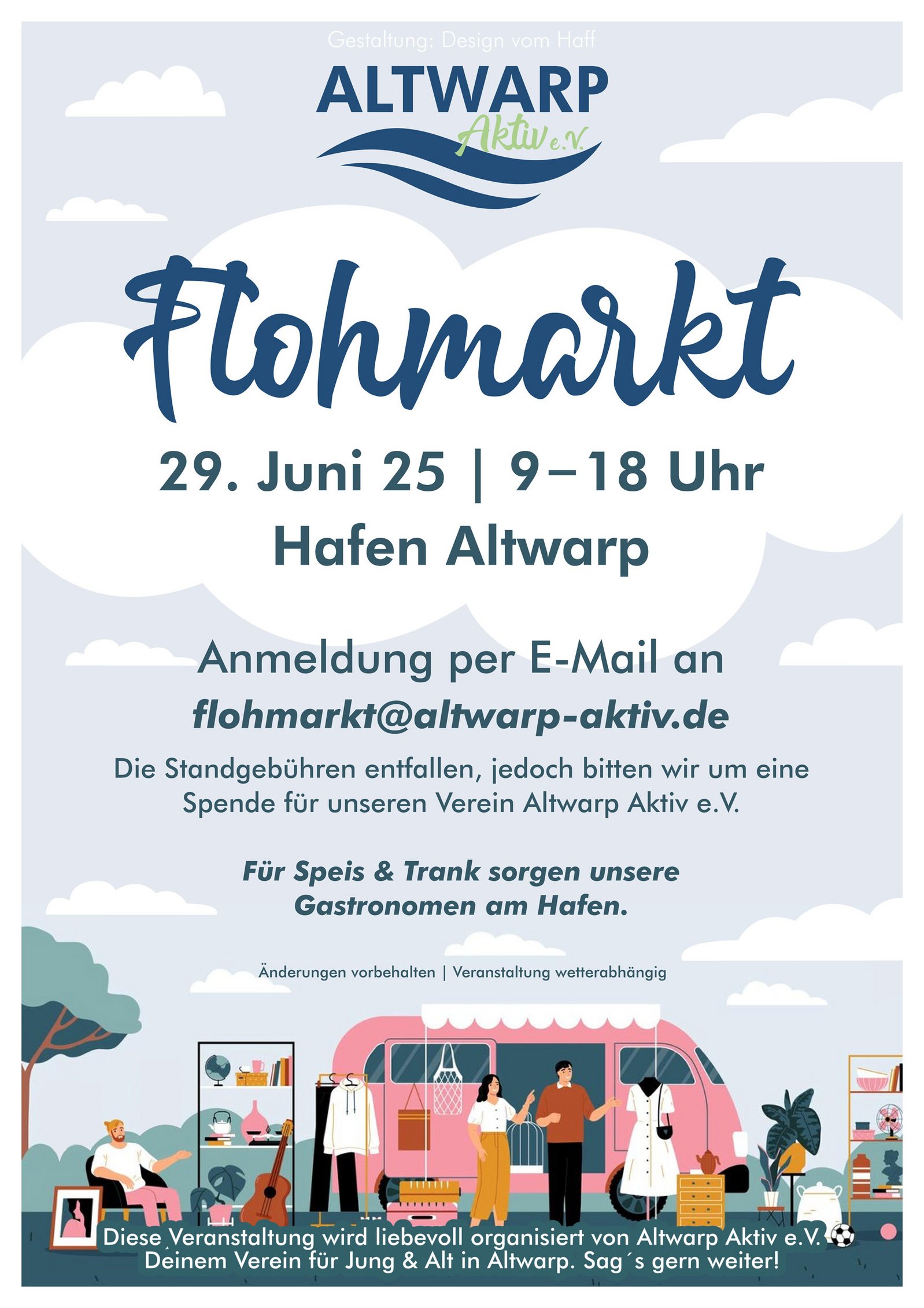zeigt Veranstaltungsplakat