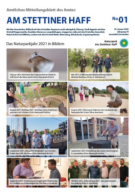 Amtliches Mitteilungsblatt Ausgabe 01/2022