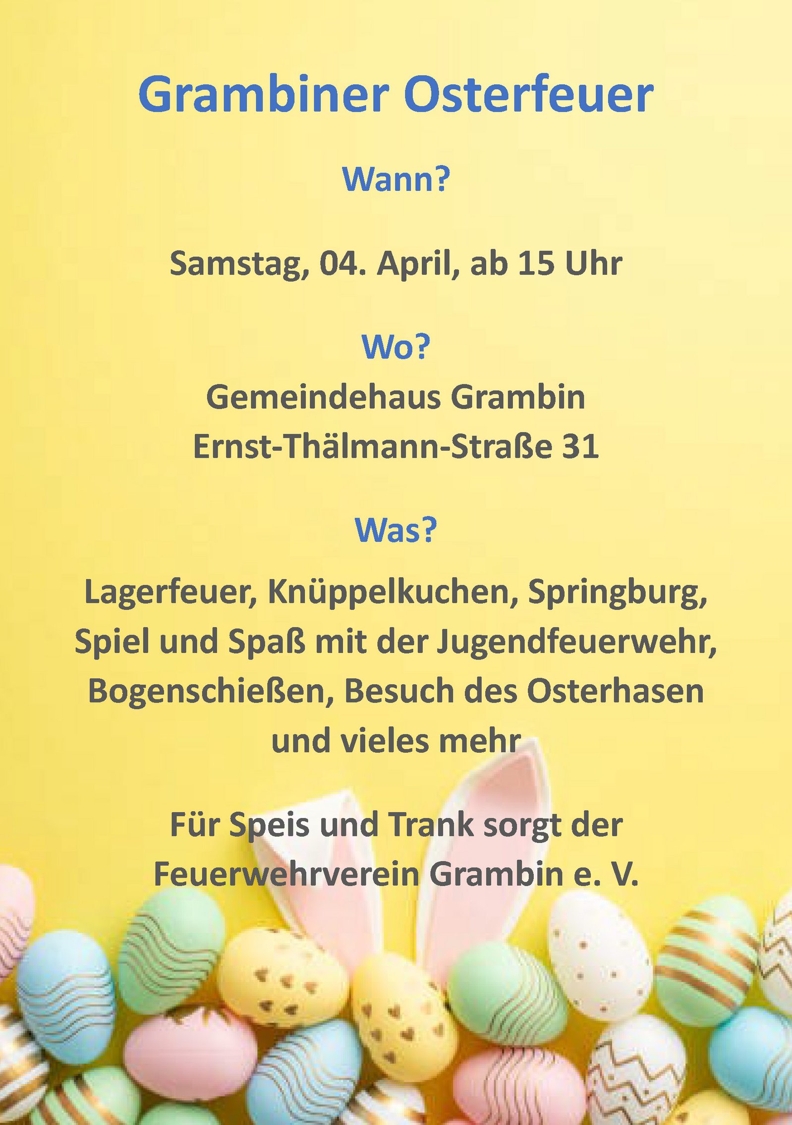 zeigt Veranstaltungsplakat