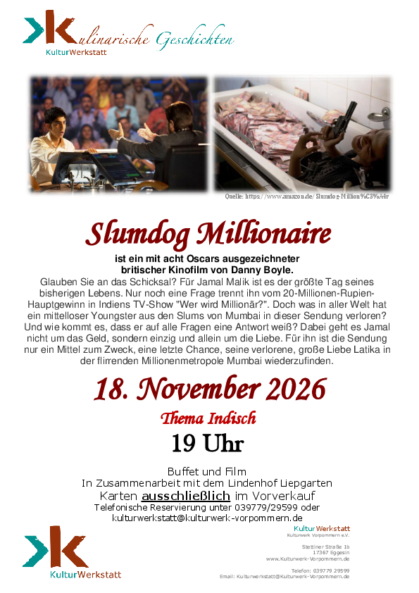 Bild zeigt Veranstaltungsplakat