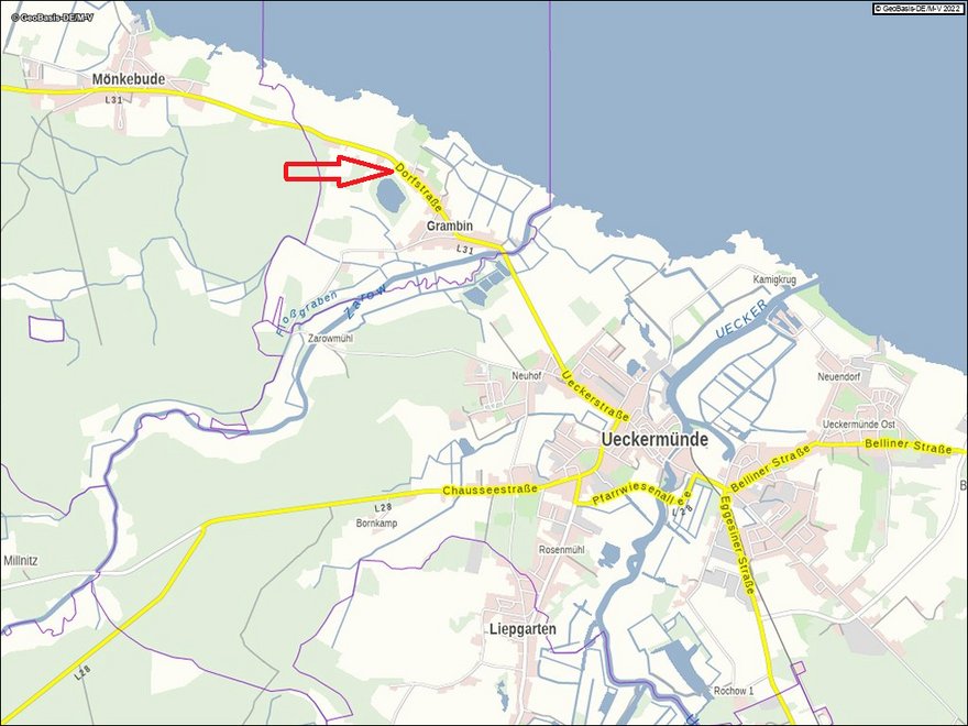 Übersichtsplan Region