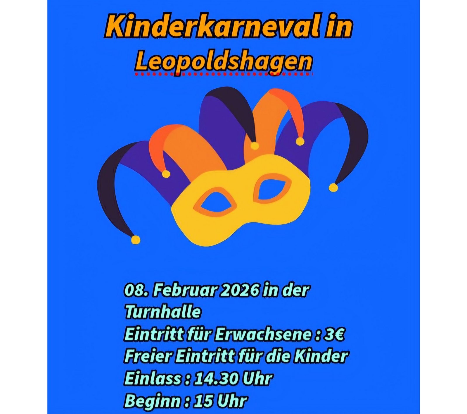 zeigt Veranstaltungsflyer