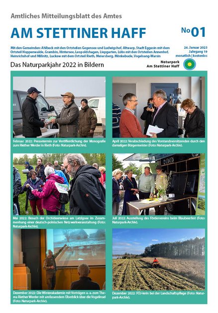 Amtliches Mitteilungsblatt Ausgabe 01/2023