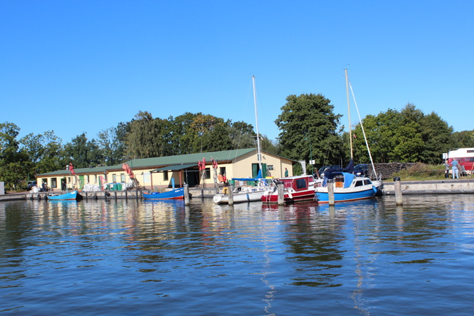 Am Fischereihafen von Altwarp Fischereihafen Altwarp