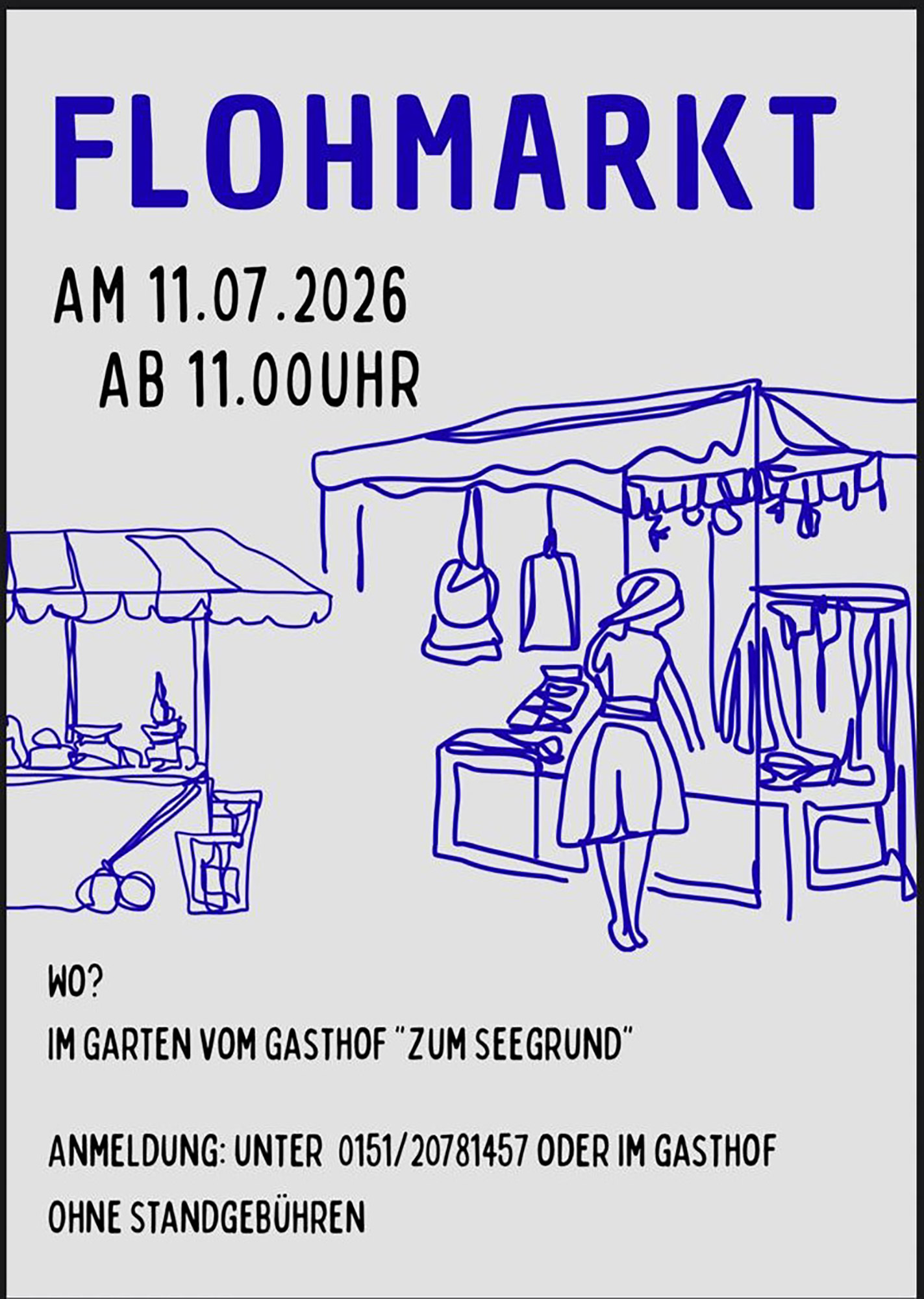 zeigt Veranstaltungsplakat mit Detailinformationen