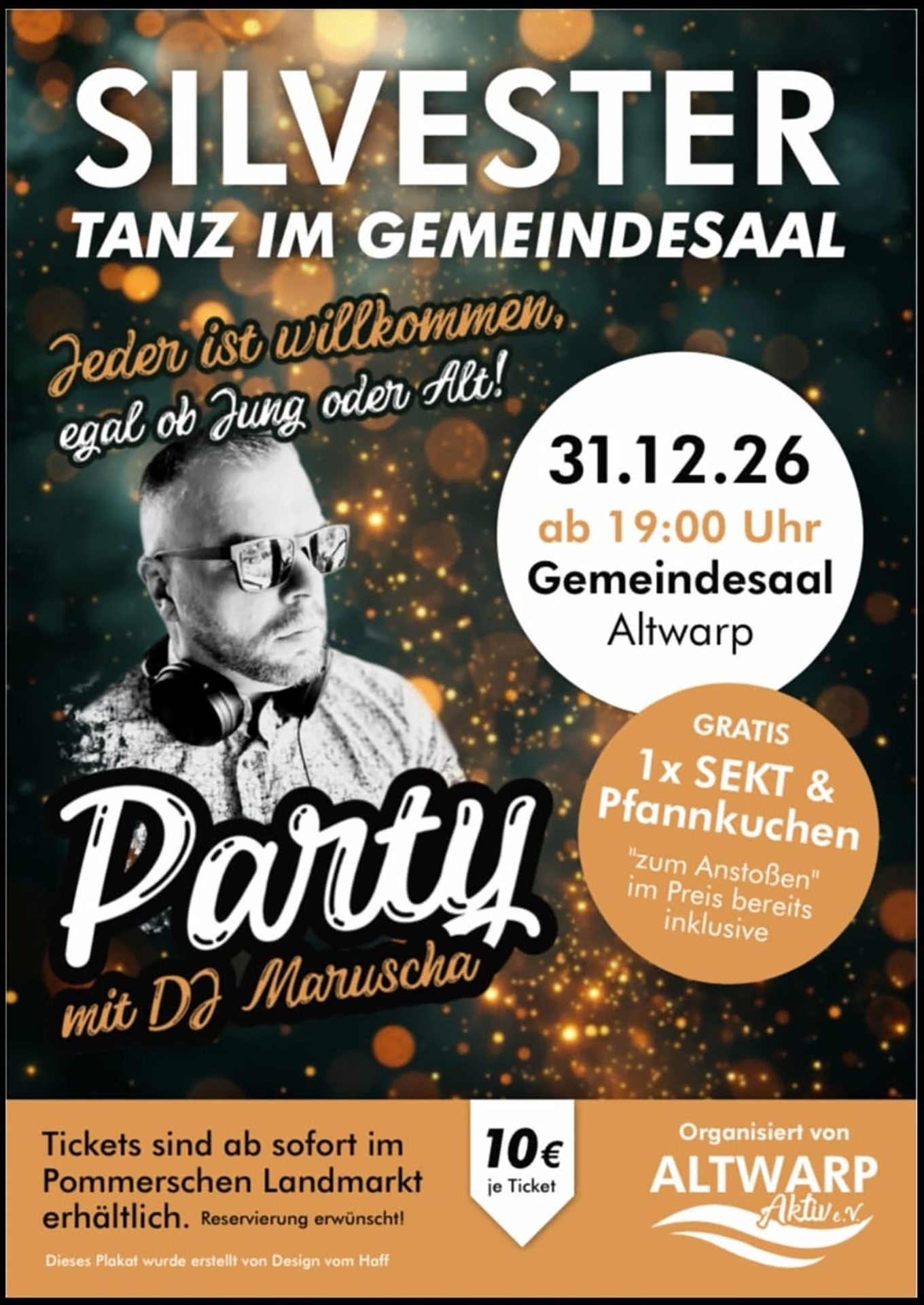 zeigt Veranstaltungsplakat