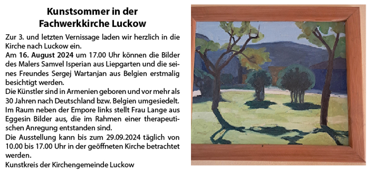 zeigt Flyer der Veranstaltungsankündigung