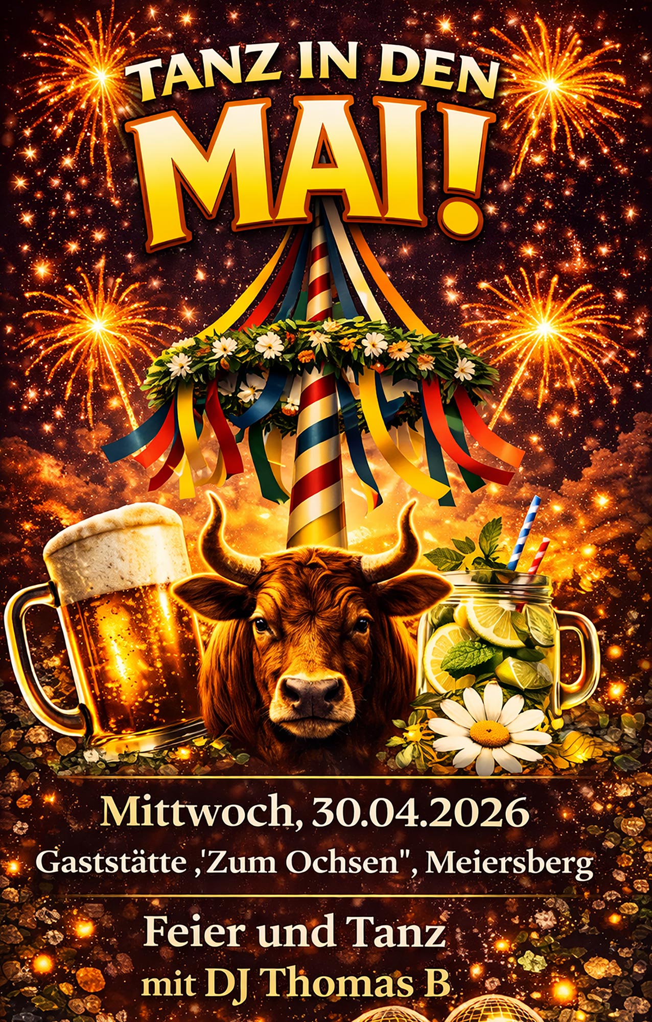 zeigt Veranstaltungsplakat, Seite 1